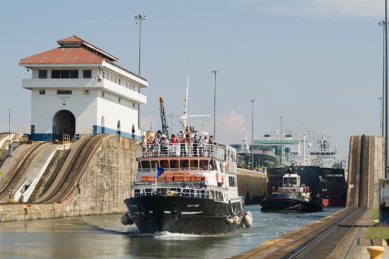 Panama Canal Tugboat
